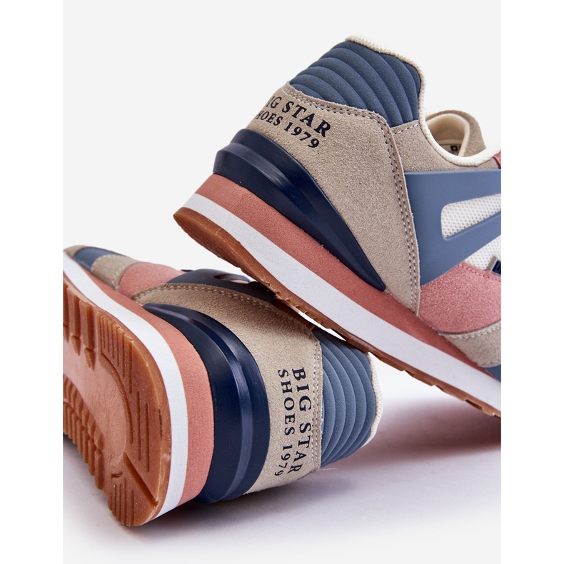 Comode Sneakers Donna Memory Foam Big Star LL274951 Blu 2