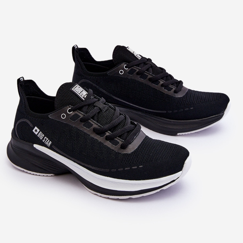 Scarpe sportive Memory Foam System Big Star Light LL274327 Nere nero 1