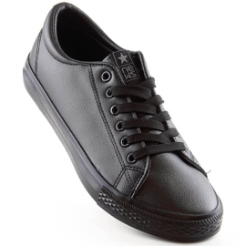 Sneaker News 1500 da uomo in ecopelle nera nero 1