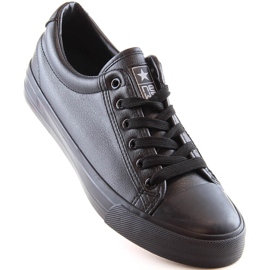 News 1200 sneakers da uomo in similpelle nera nero 1