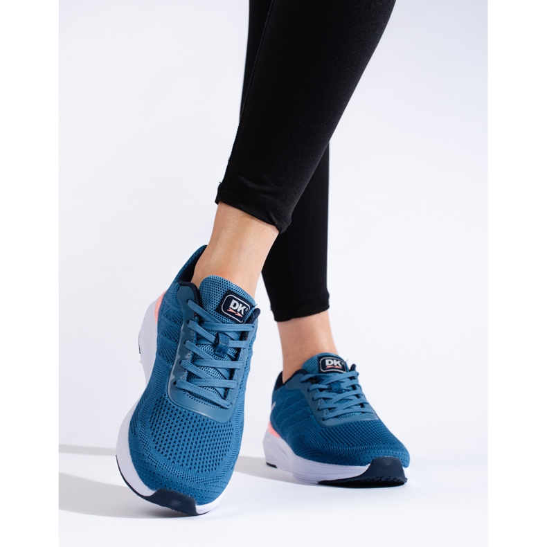 Scarpe sportive da donna in tessuto DK blu 1