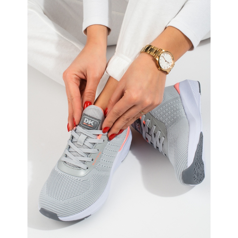 Scarpe da ginnastica grigie da donna DK grigio 1