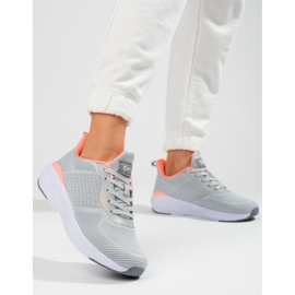 Scarpe da ginnastica grigie da donna DK grigio 2