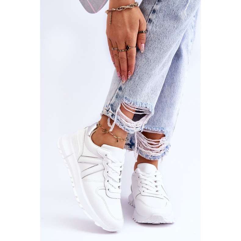 Scarpe Sportive Basse Da Donna Bianche Elliot bianco 1