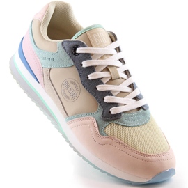 Scarpe sportive in pelle da donna sneakers Big Star LL274347 multicolore 2