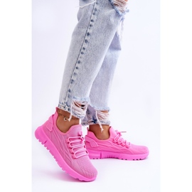 FB2 Sneakers Sportive Slip-On da Donna Rosa Rosett 2