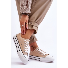 FB2 Sneakers Da Donna Su Una Piattaforma Chunky Beige Ember 2