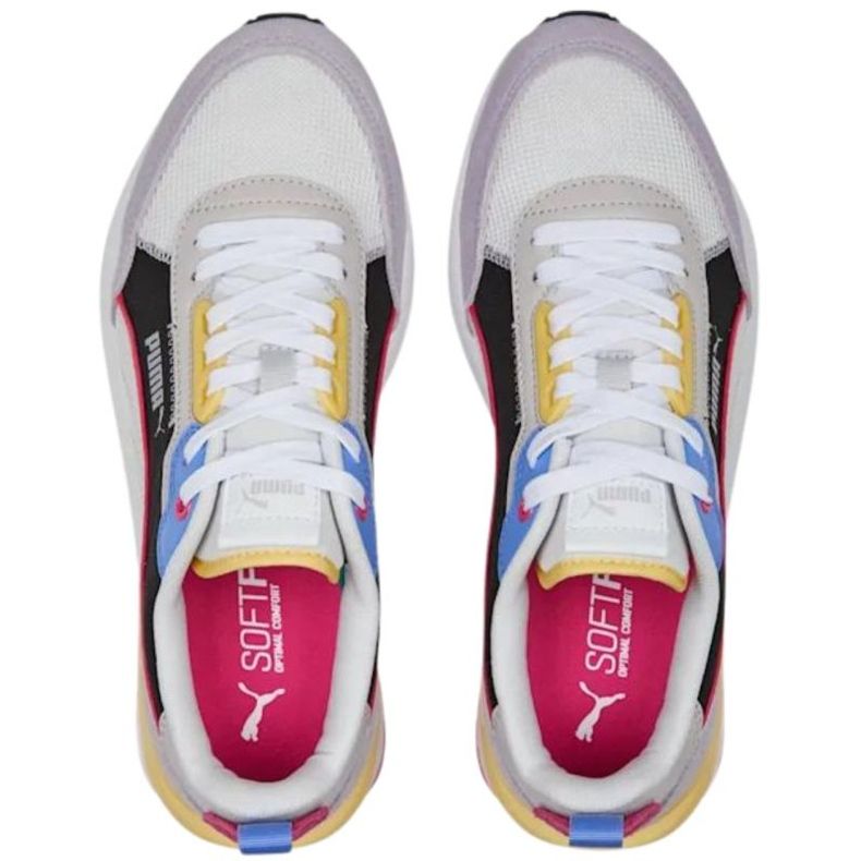 Scarpe Puma R22 beige-nero-viola 383462 24 multicolore 1