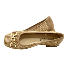 Ballerine donna Caprice 9-22503-20 311 Bark Comb beige 6