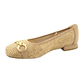 Ballerine donna Caprice 9-22503-20 311 Bark Comb beige 2