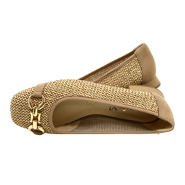 Ballerine donna Caprice 9-22503-20 311 Bark Comb beige 5