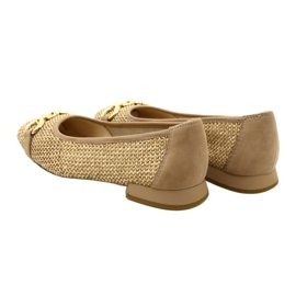 Ballerine donna Caprice 9-22503-20 311 Bark Comb beige 7