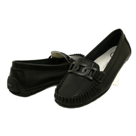 Mocassini Donna in Pelle Filippo DP4547 Neri nero 4