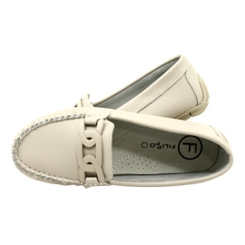 Mocassini Donna in Pelle Filippo DP4547 Beige 10
