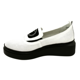 Filippo Scarpe da donna bianche in pelle alla moda DP4572/23 WH bianco 2