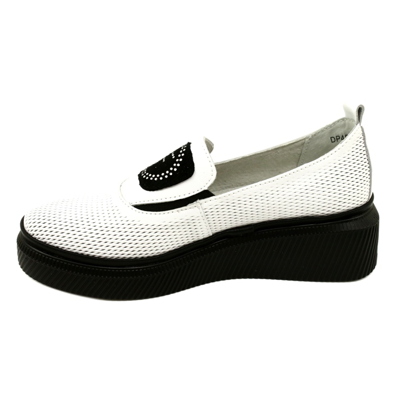 Filippo Scarpe da donna bianche in pelle alla moda DP4572/23 WH bianco 2
