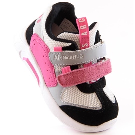 Atletico Scarpe sportive da bambina con velcro, multicolor Y211119 multicolore 1