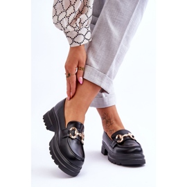 FJ1 Mocassini Slip-on in pelle da donna Black Albie nero 2