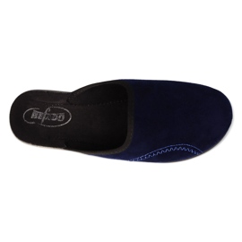 Ciabatte da donna in pu Befado 552D019 blu navy 3
