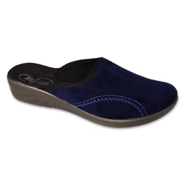 Ciabatte da donna in pu Befado 552D019 blu navy 2