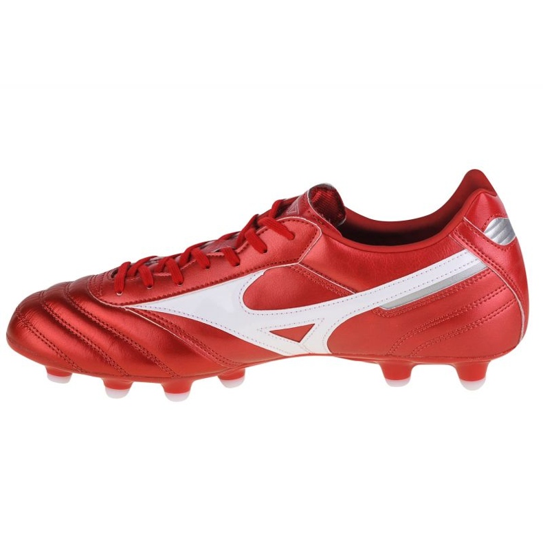 Scarpe da calcio Mizuno Morelia Ii Pro Md M P1GA221360 rosso arance e rosse 1