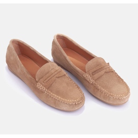 Marco Shoes Mocassini in camoscio beige 2