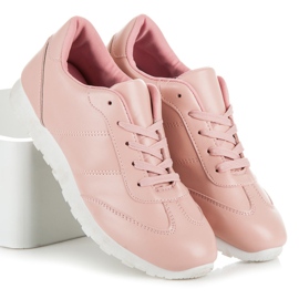 Vices New Collection Scarpe da donna allacciate rosa 1