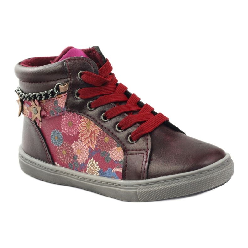 American Club Stivaletti ADI American 10108 rosa multicolore 1