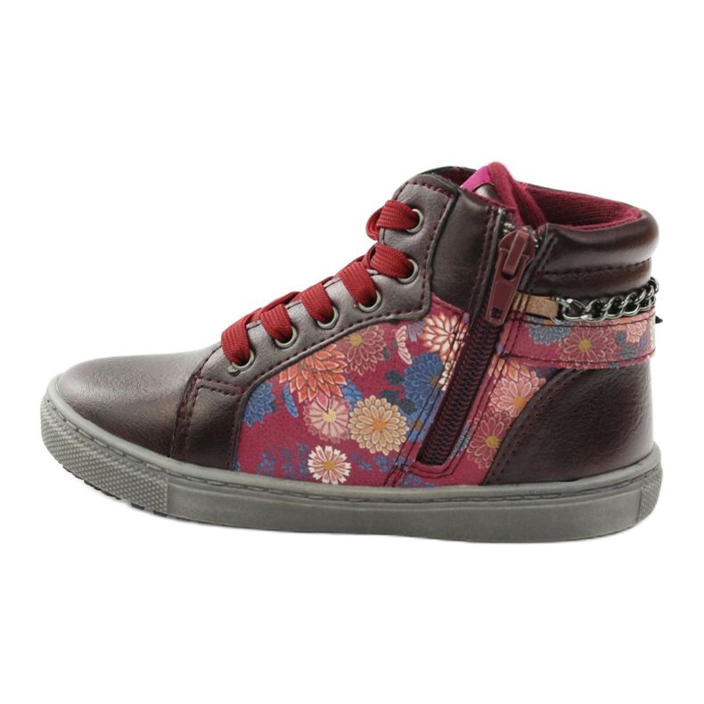 American Club Stivaletti ADI American 10108 rosa multicolore 2