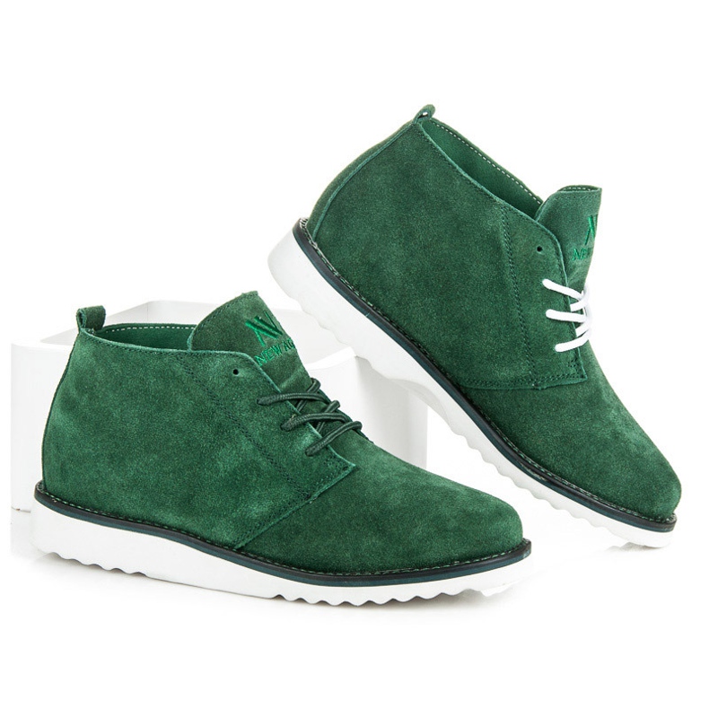 New Age Stivali da donna verde 1