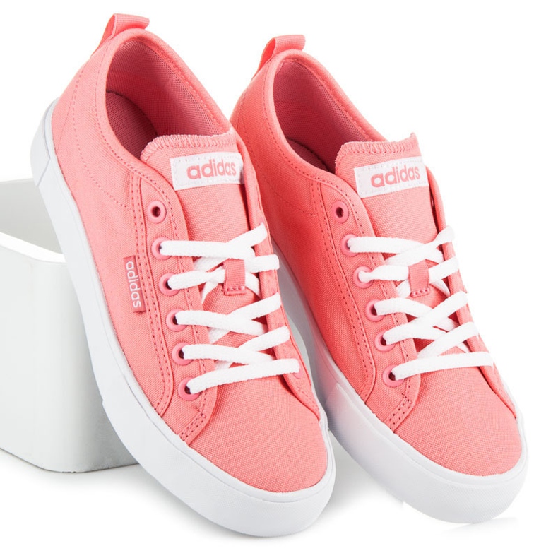 Adidas neo suola w rosa 1