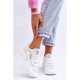 Scarpe Sportive da Donna in Tessuto Memory Foam System Big Star LL274A064 Bianche bianco 1