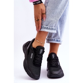 Scarpe Sportive da Donna in Tessuto Memory Foam System Big Star LL274A065 Nere nero 1
