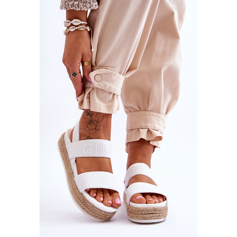 Sandali da donna Big Star LL274857 Bianco 1