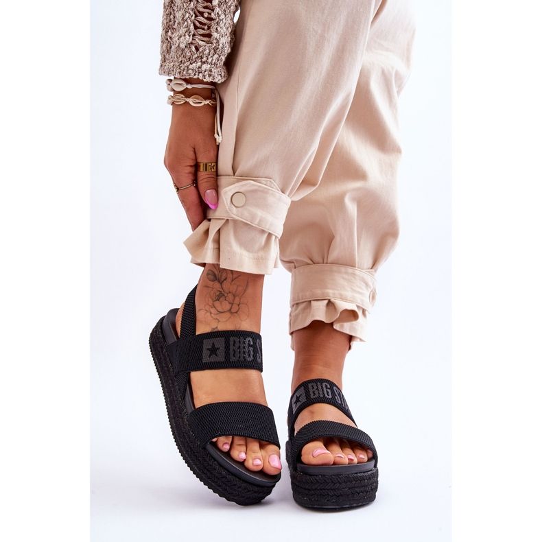 Sandali da donna Big Star LL274856 Neri nero 1