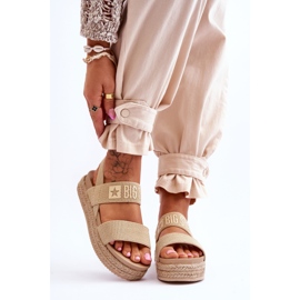 Sandali da donna Big Star LL274858 Beige marrone 1