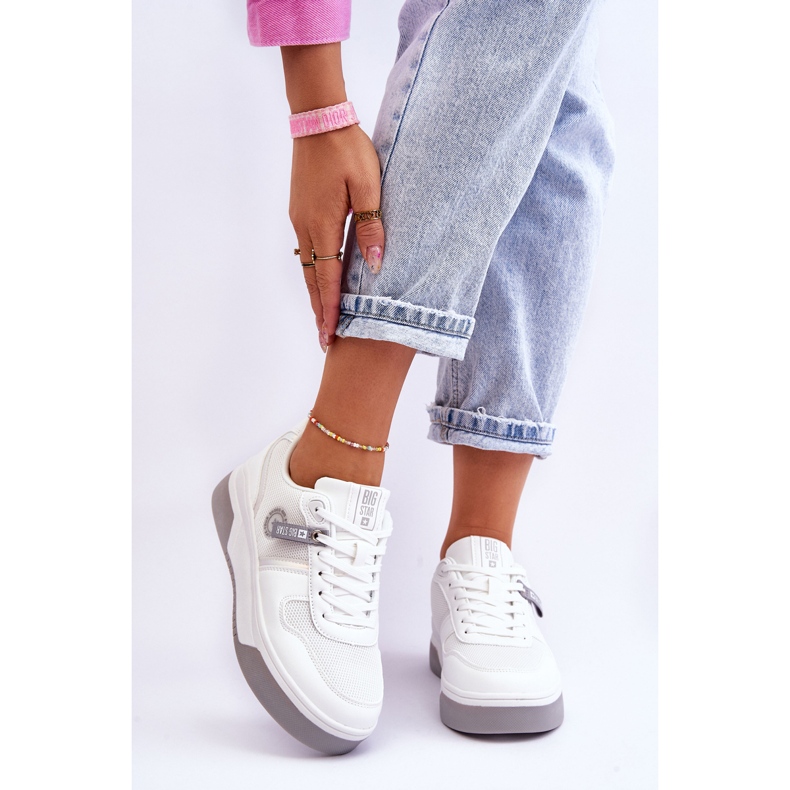 Sneakers Classiche Memory Foam System Big Star LL274A024 Bianche bianco 1