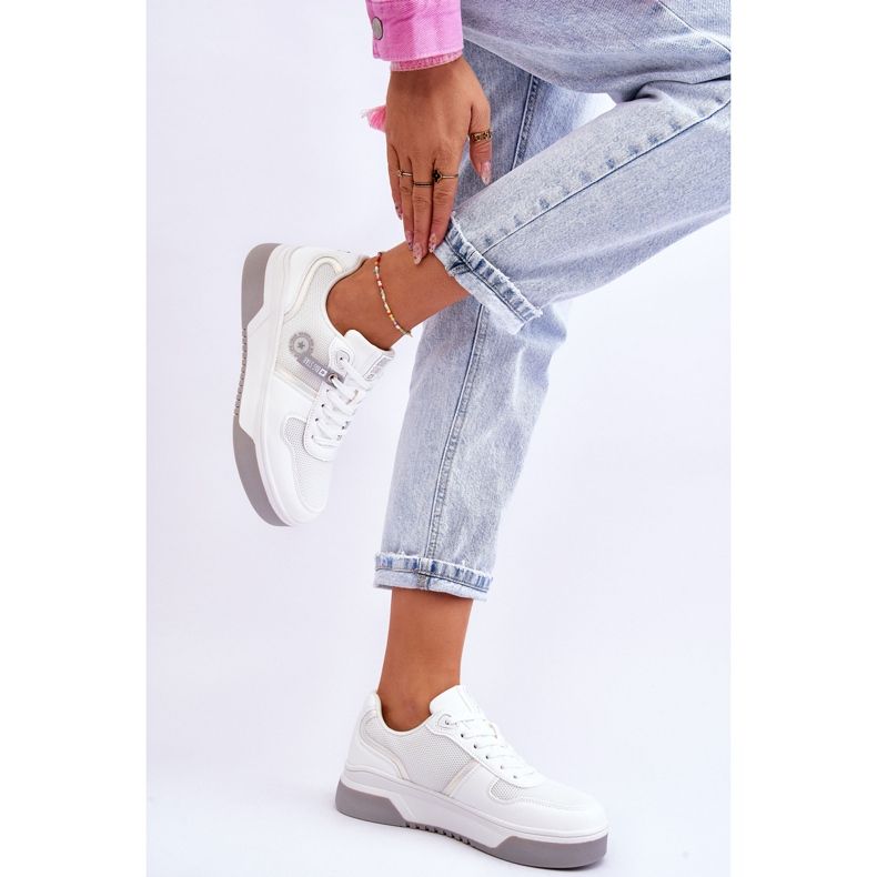 Sneakers Classiche Memory Foam System Big Star LL274A024 Bianche bianca 2