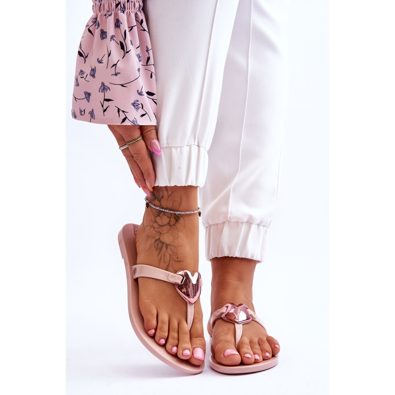 Infradito vegane da donna ZAXY JJ285032 Nude rosa 1