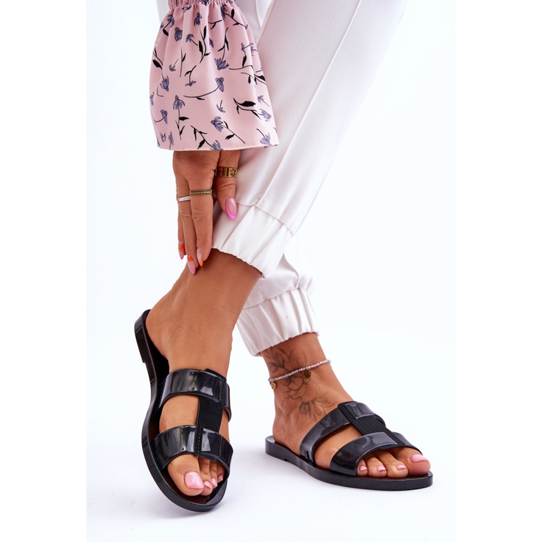 Pantofole vegane alla moda ZAXY JJ285263 nere nero 2