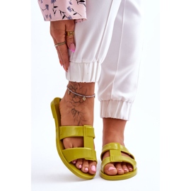 Pantofole vegane alla moda ZAXY JJ285261 Verde 1