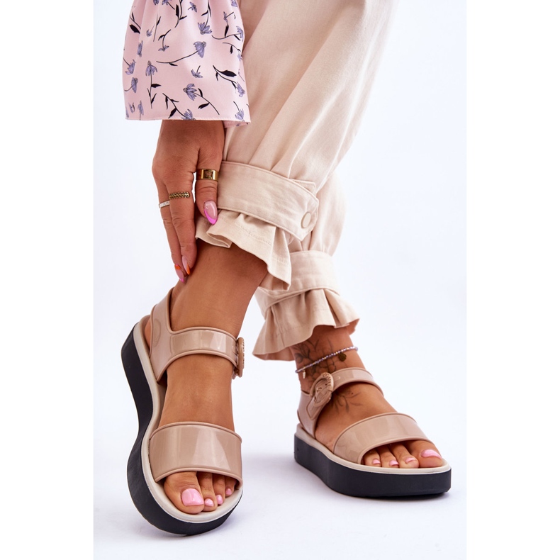Sandali ipoallergenici profumati ZAXY JJ285240 Beige-Nero 2