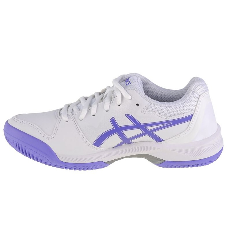 Scarpe Asics Gel-Dedicate 7 Clay W 1042A168-104 bianca 1