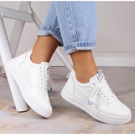 Scarpe sportive da donna bianche Vinceza 34603 bianco 1