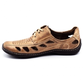 Joker Scarpe traforate da uomo 221 beige 2