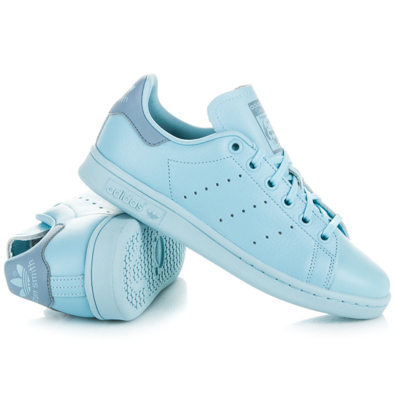 Adidas Stan Smith J. blu 1