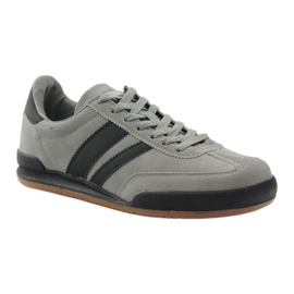 Sneakers sportive grigie DK 83092 nero grigio 1