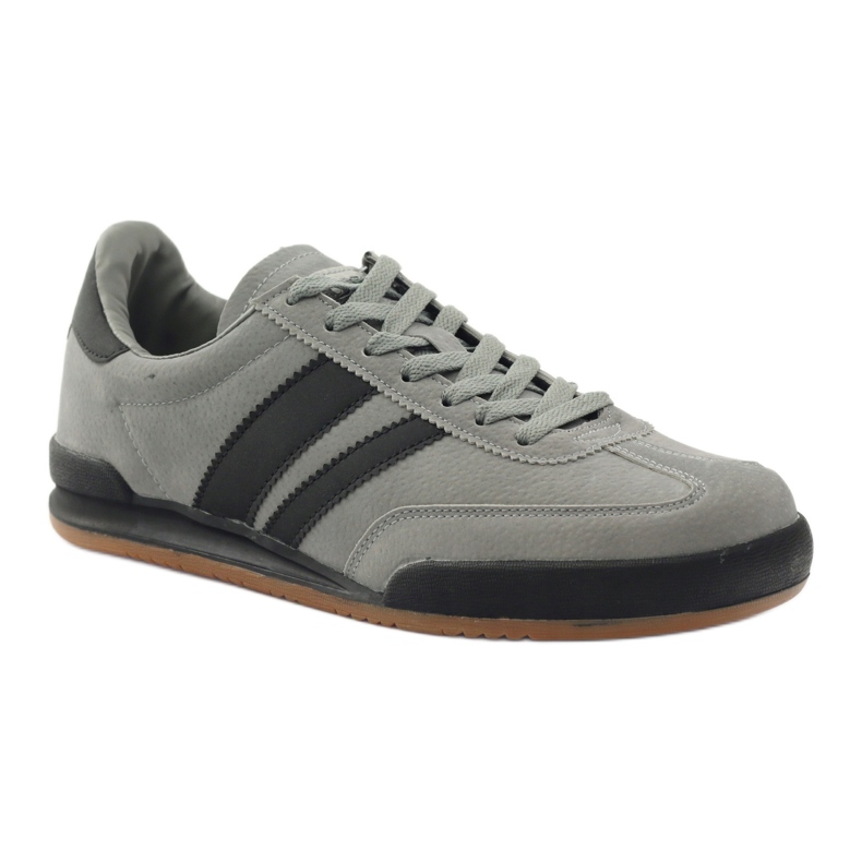 Sneakers sportive grigie DK 83092 nero grigio 1