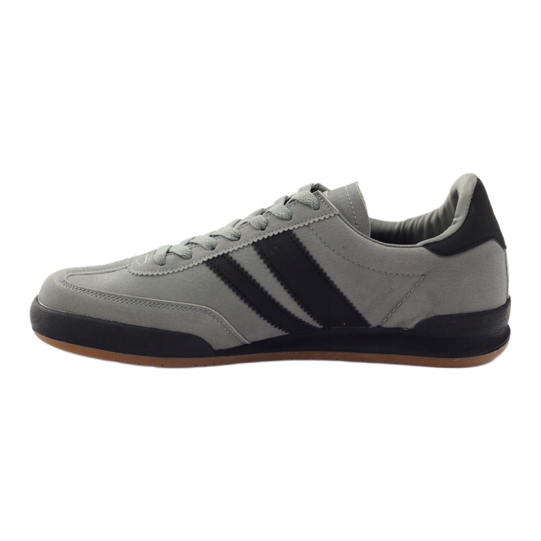 Sneakers sportive grigie DK 83092 nero grigio 2