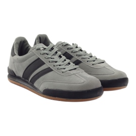 Sneakers sportive grigie DK 83092 nero grigio 4
